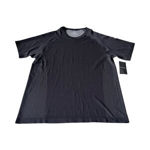 Fabletics Men’s Training Day Tee Black‎ Size XXL Performance Athletic Shirt Nwt